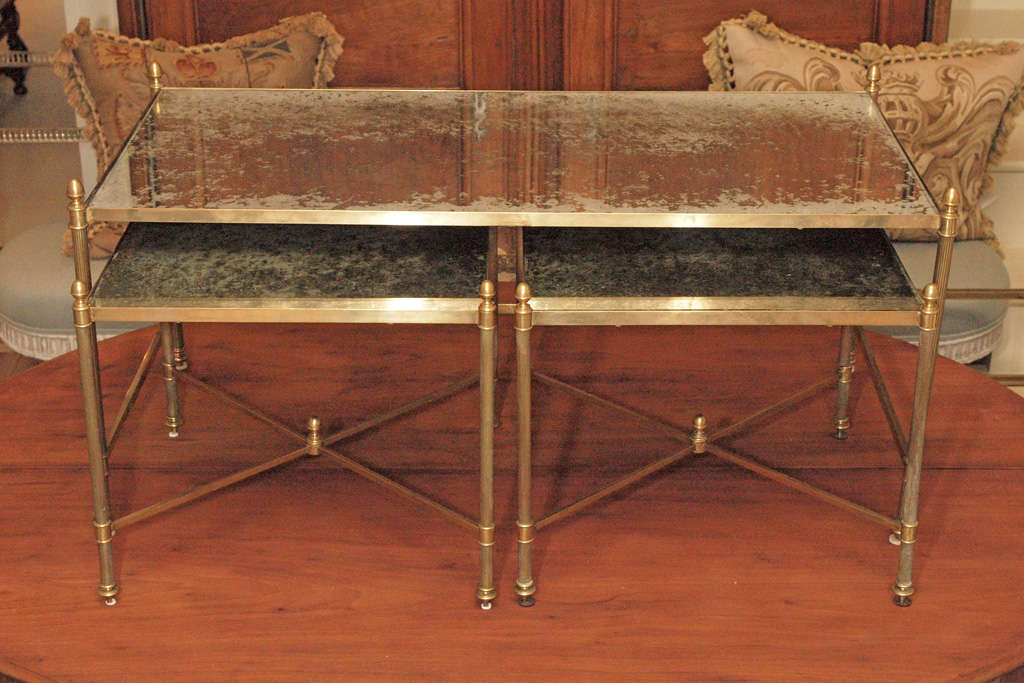 1950's Set of 3  Nesting Coffee Tables