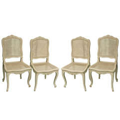 Louis XV style dining chairs