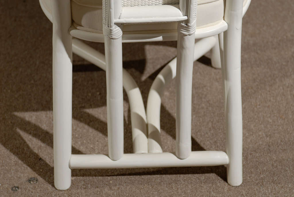 Basket Weave Dining Chair For Sale 5