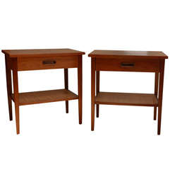 Pair of Mid-Century Side Tables Pair of Mid-Century Side Tables