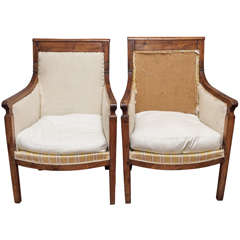 Pair of Directoire Style Armchairs