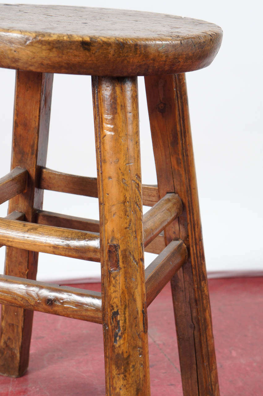 20th Century Antique Chinese Country Stool