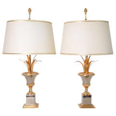 Pair of Maison Charles Table Lamps