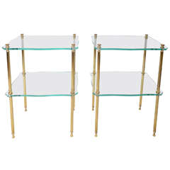 Pair of 1970s French Side Tables