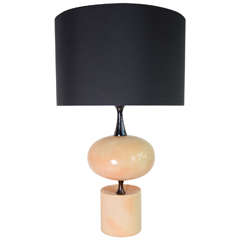 Large 1970s Table Lamp by Barbier