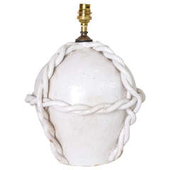 Colette Gueden  1930s Ceramic Lamp