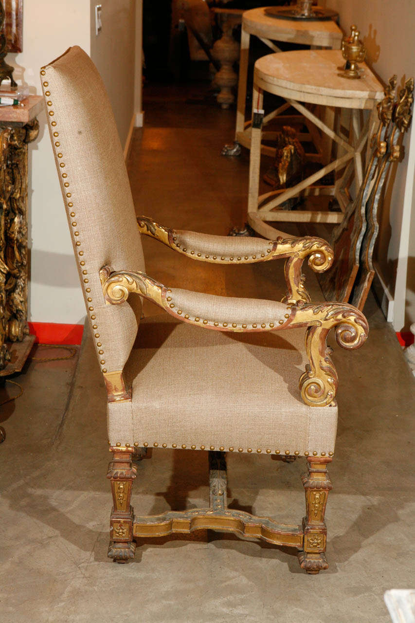 19th C French Arm Chairs For Sale 3