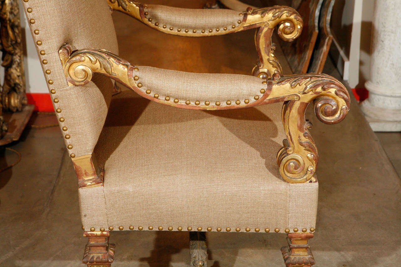 19th C French Arm Chairs For Sale 4