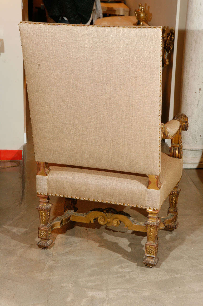 19th C French Arm Chairs For Sale 5