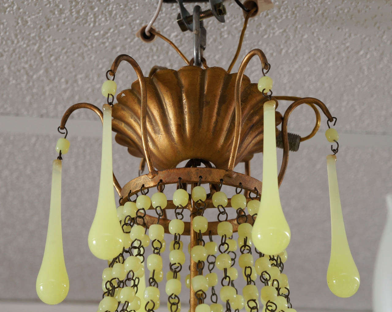 opaline chandelier