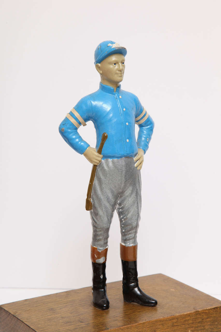 Assortment of Enameled Lawn Jockey Statues at 1stDibs