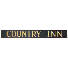 Two Sided "Country Inn" Sign