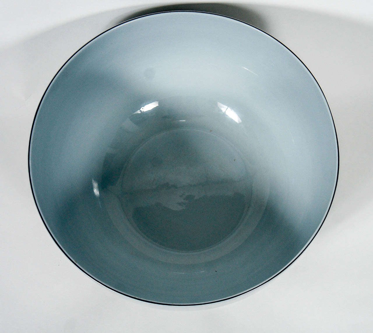 Modern Very Large White Bowl by Royal Copenhagen