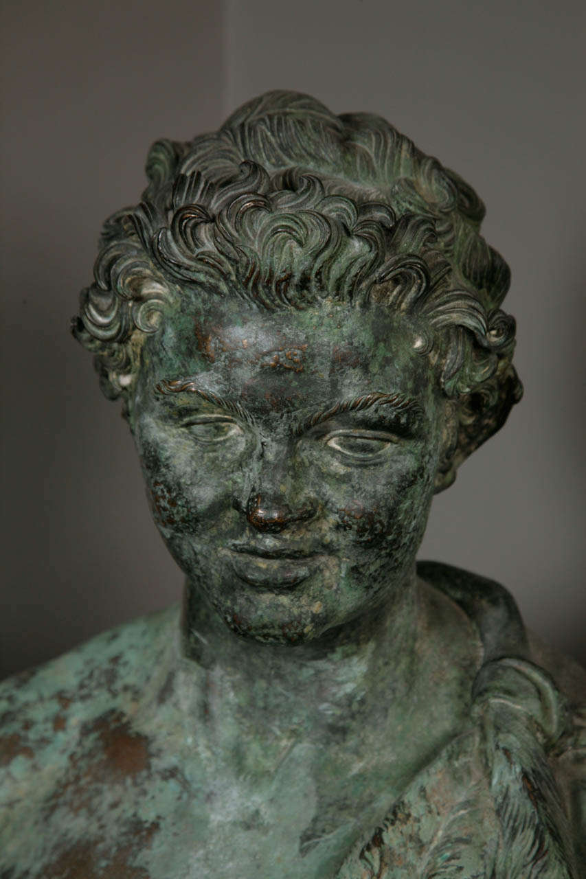 Late 18th Century to Early 19th Century Grand Tour Bronze of Faun 3
