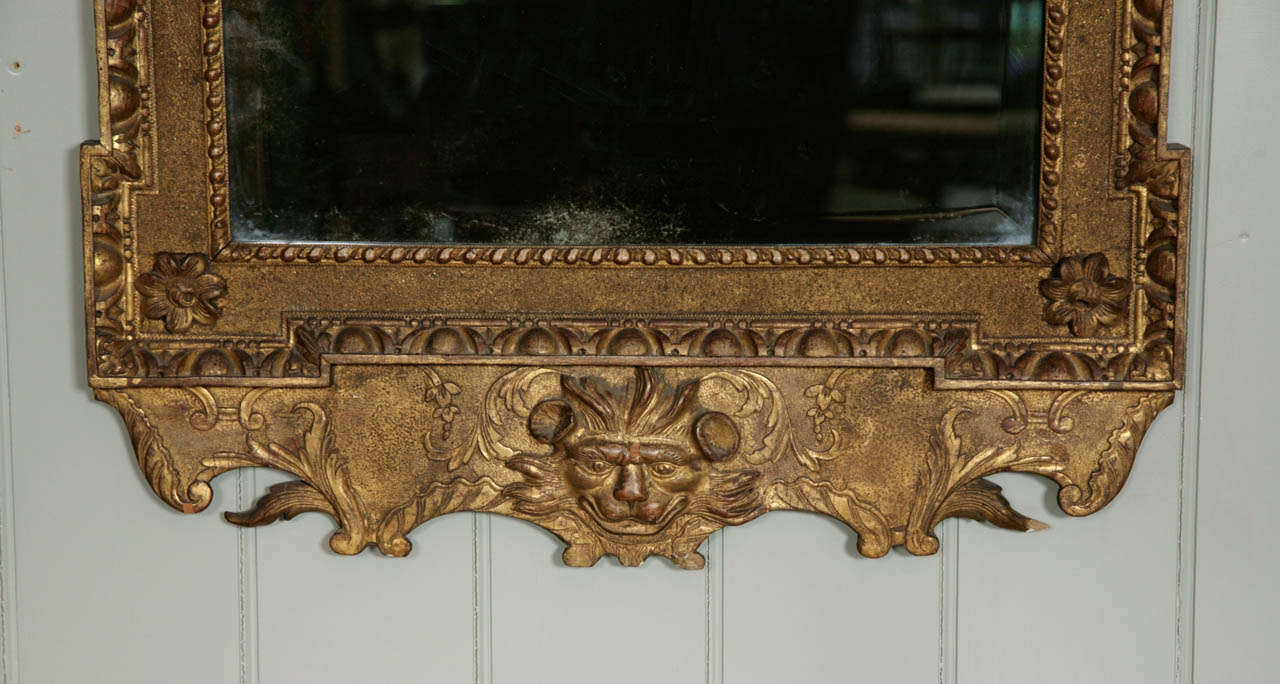 18th Century and Earlier A George II Giltwood Pier Mirror For Sale