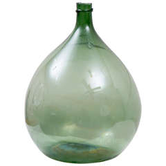 French Glass Wine Jug