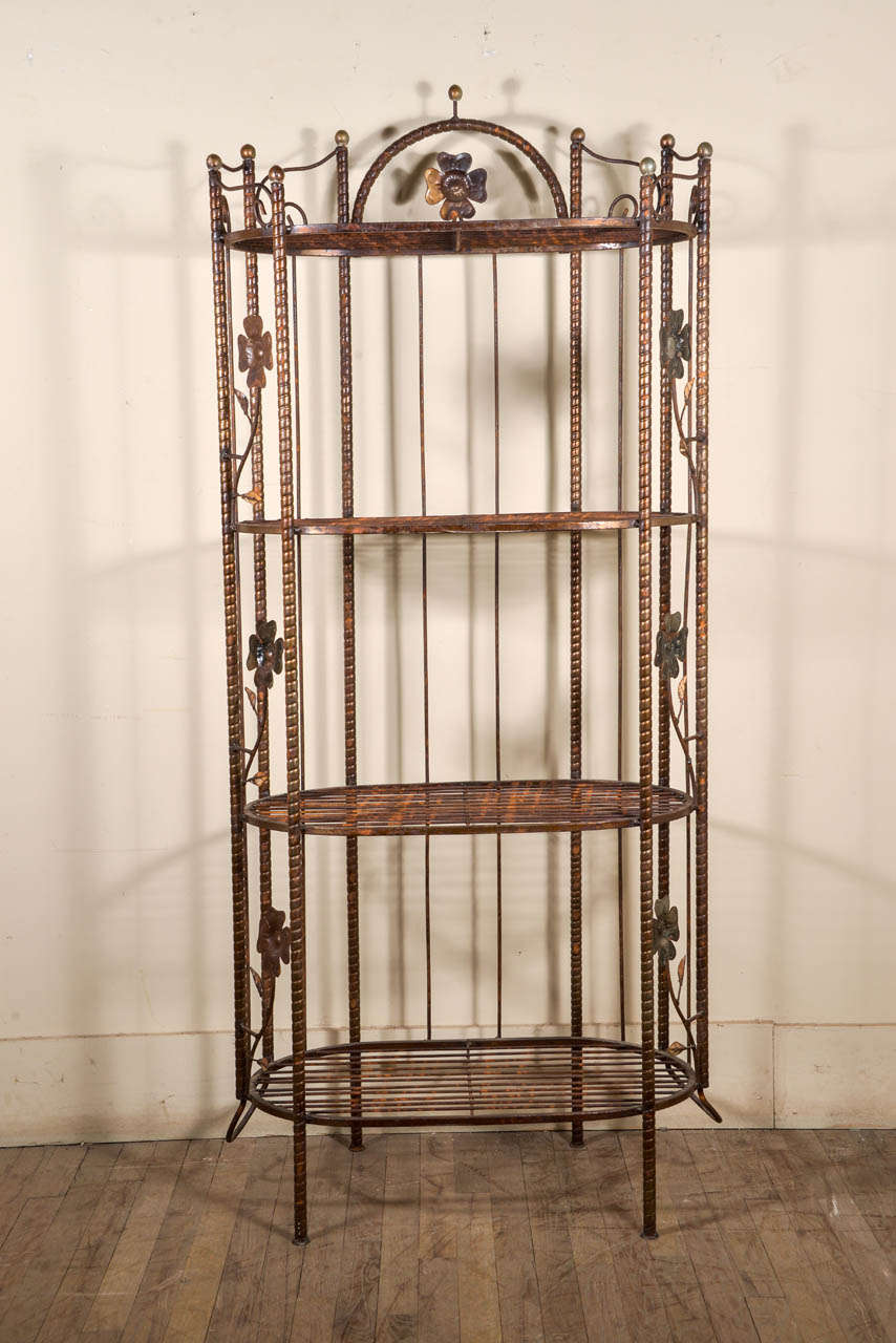 Italian Metal Étagère
