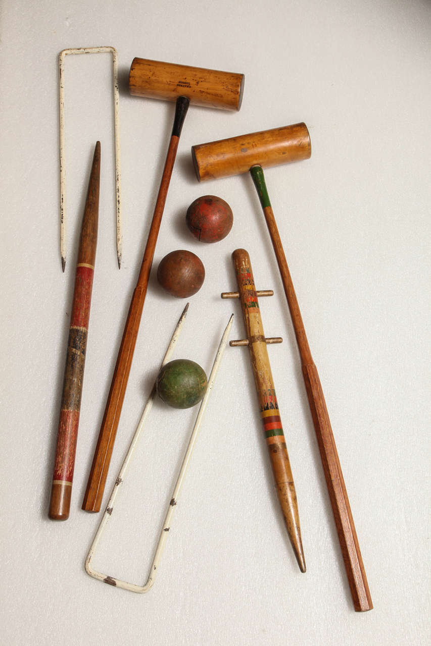 Croquet Set In Excellent Condition In New York, NY