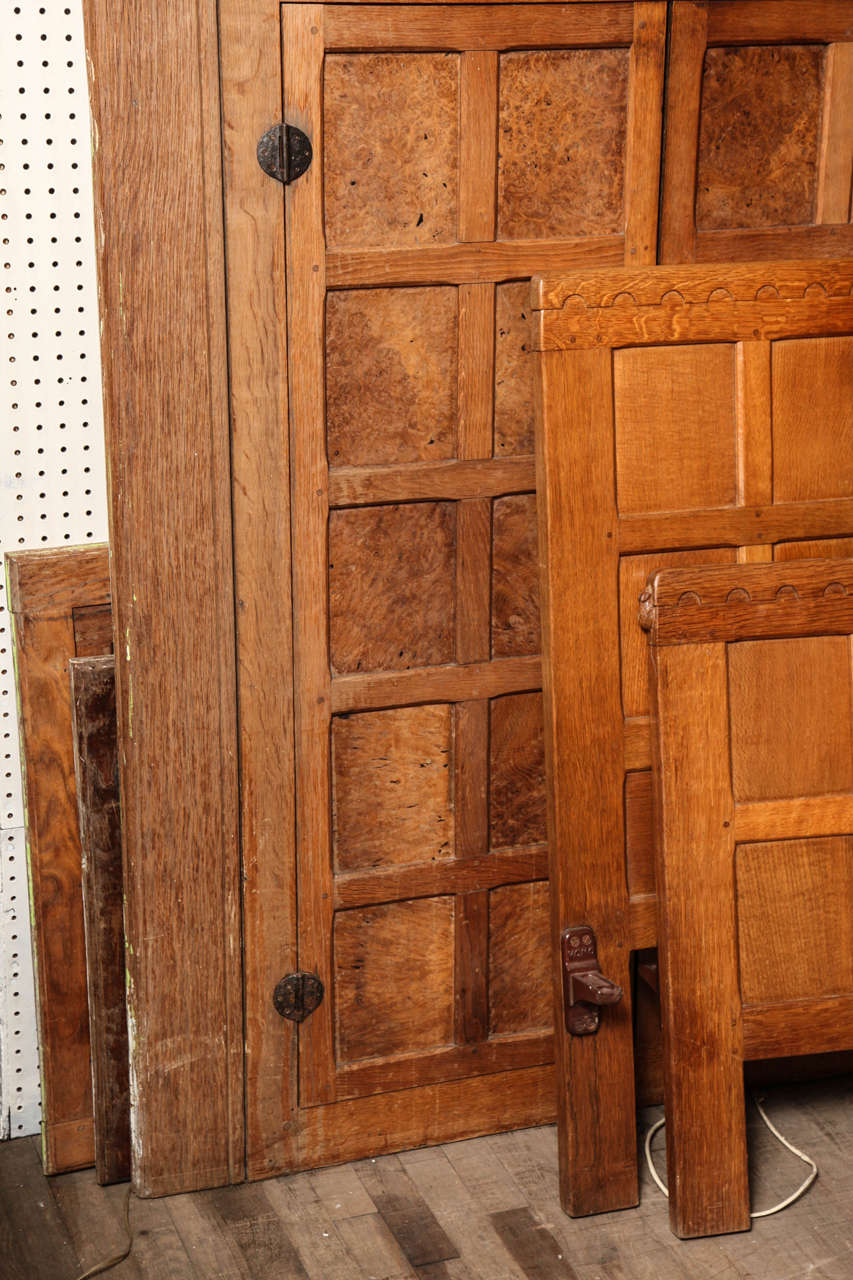 Set of Original Vintage "Mouseman" Door and Bed Frames at 1stDibs