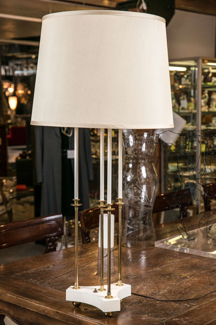 Tommi Parzinger Style Table Lamp In Good Condition In Stamford, CT