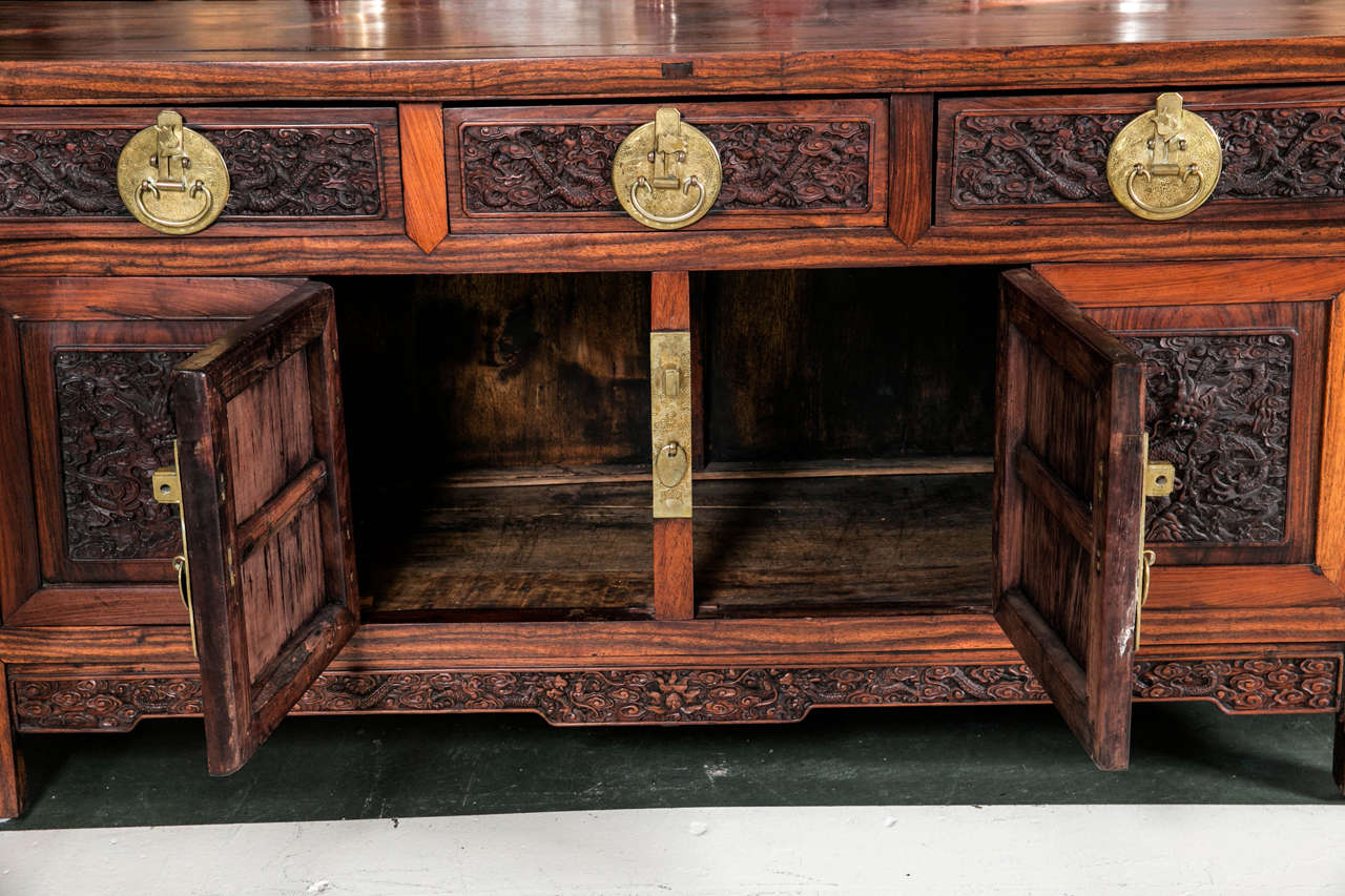 18th Century and Earlier Antique Chinese Altar Table/ Coffer