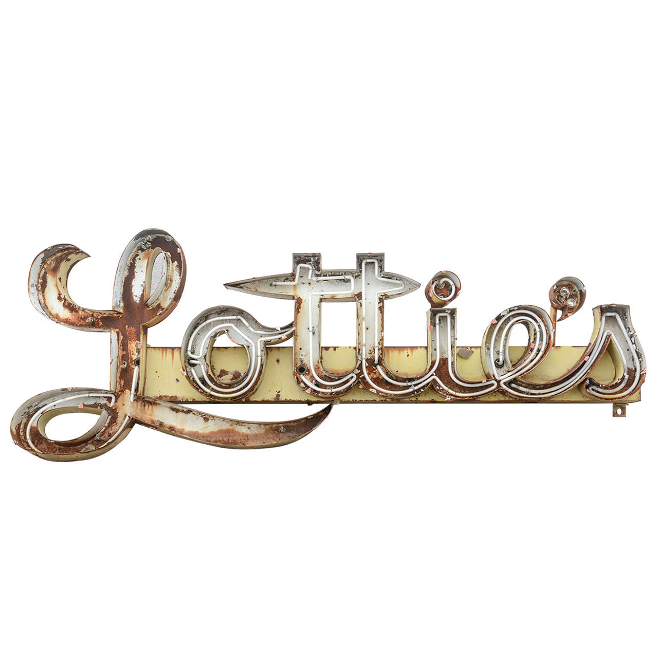1950s Neon "Lotties" Sign