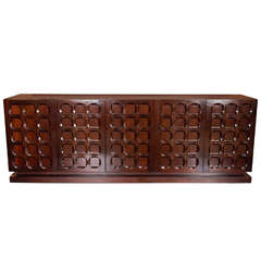 Used 1970s French Sculptural Sideboard