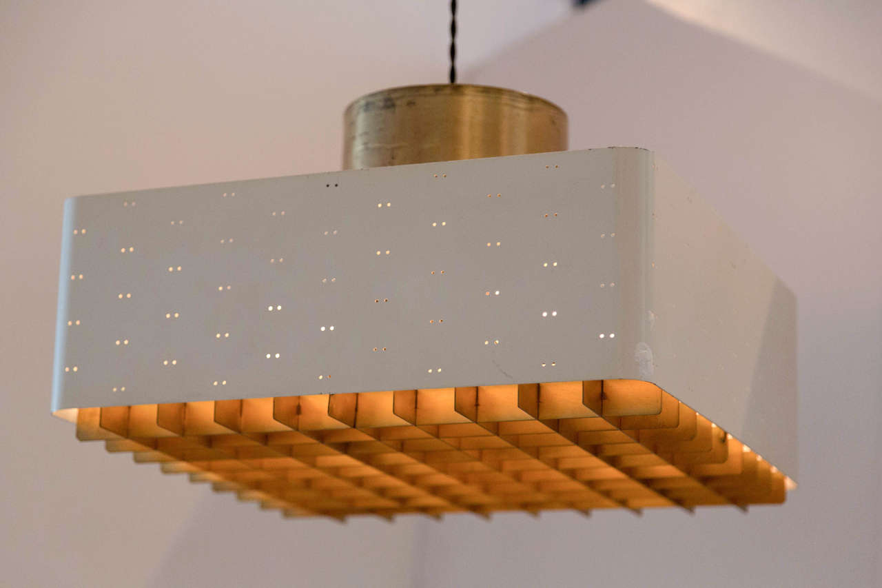 Finnish Paavo Tynell Ceiling Pendant, Model 9068, Finland, 1960 For Sale