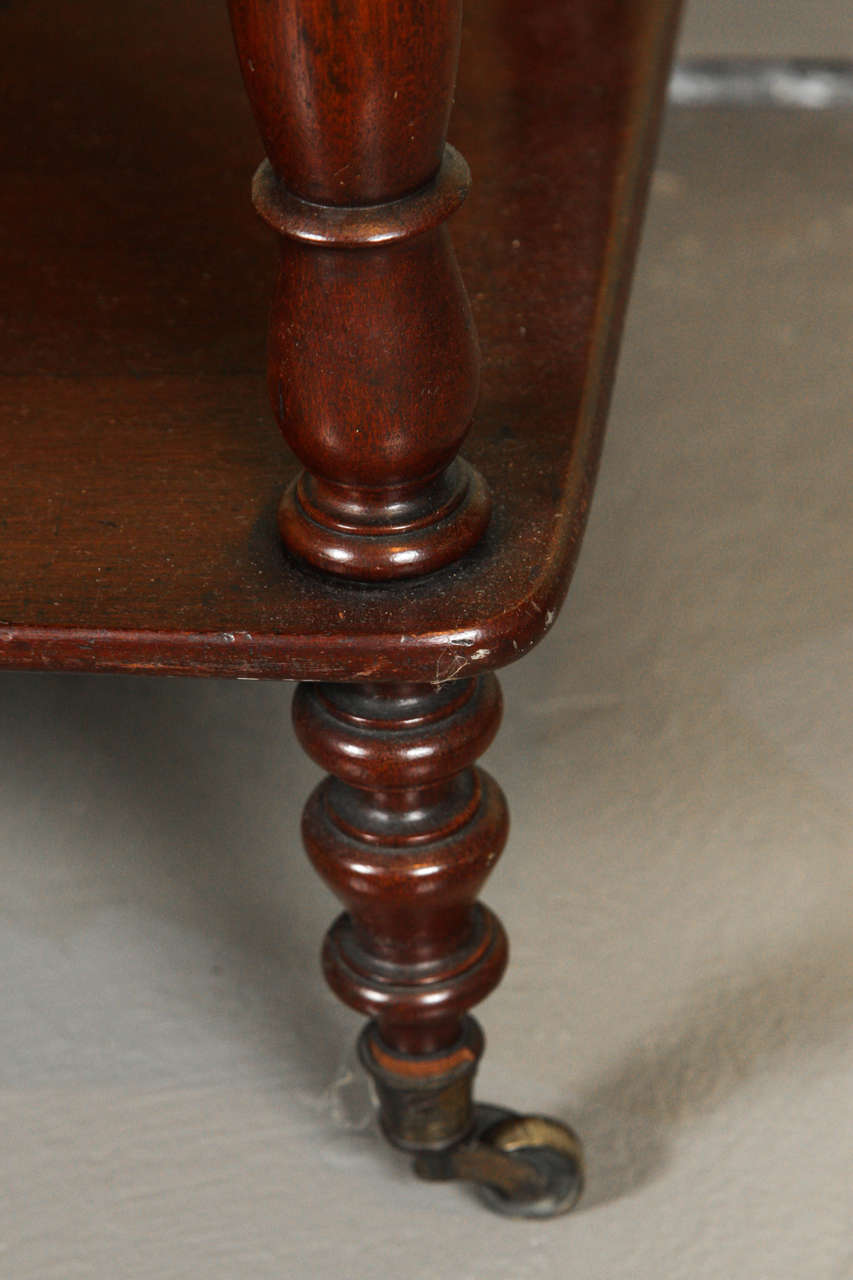 English Mahogany Étagère with Four Tiers, Early 19th Century
