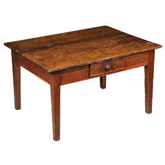 19th Century Oak Coffee Table Antique 19th Century Oak Coffee Table