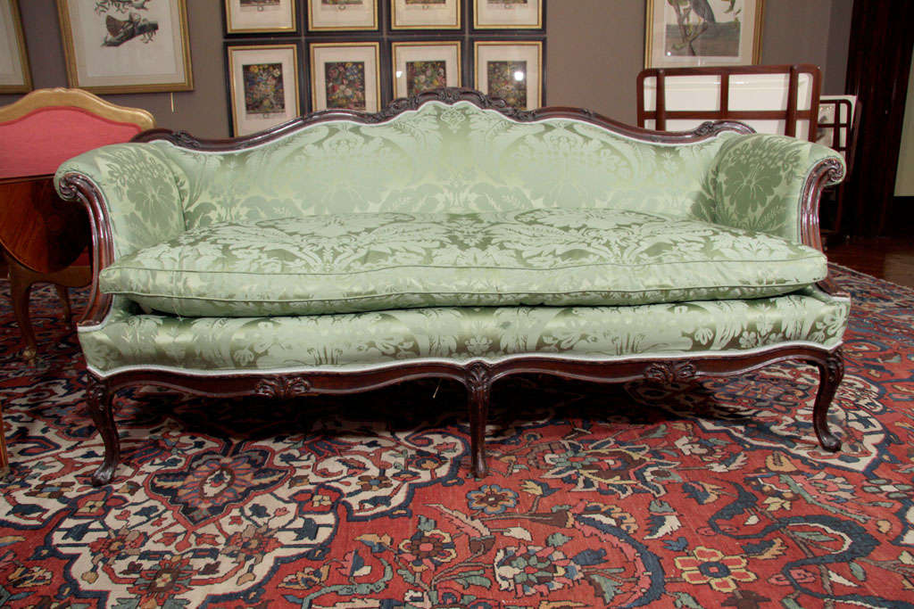 A George III Mahogany Sofa 6