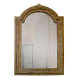 Louis XIV Giltwood and Painted Mirror
