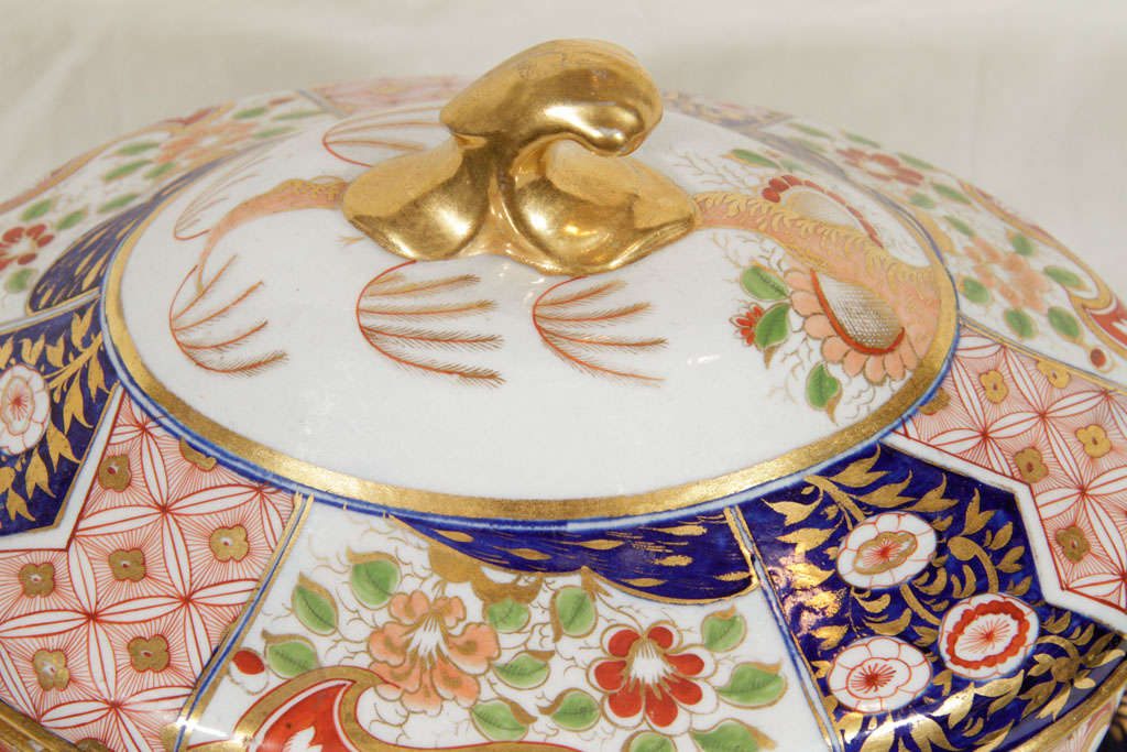 Soup Tureen in the "Rock and Tree" pattern