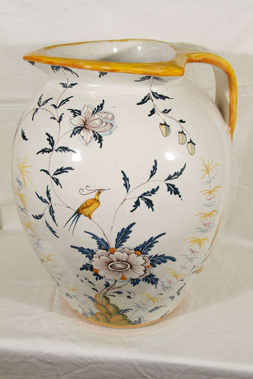 Gigantic French Faience  Vase 2