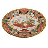 A Large  Flight Barr Barr Worcester "Mandarin" Pattern Platter