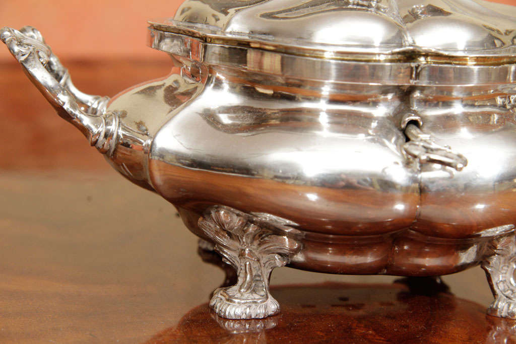 Very good quality Russian silver sugar bowl