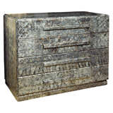 Fabulous Faux Snakeskin Chest of Drawers