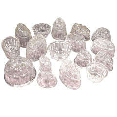 Glass Jelly Moulds