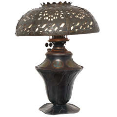 Antique Chinese Cloisonne Lamp