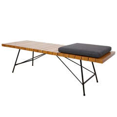 Bench or Low table 201 Alain Richard - Meubles TV edition- 1954