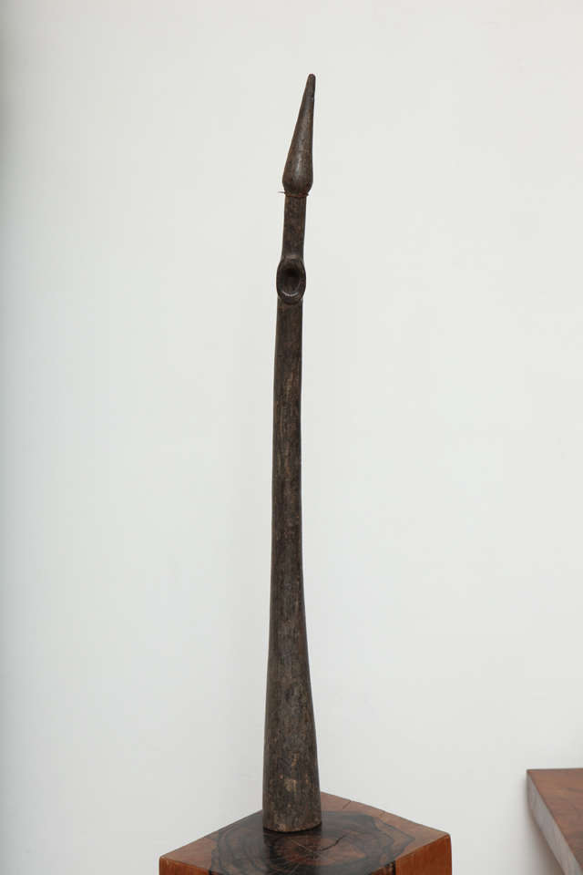 Senufo Trumpet Carved In Wood