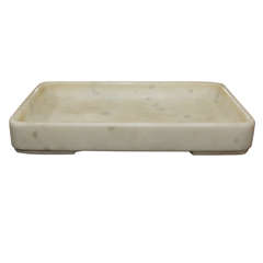 Vintage marble tray