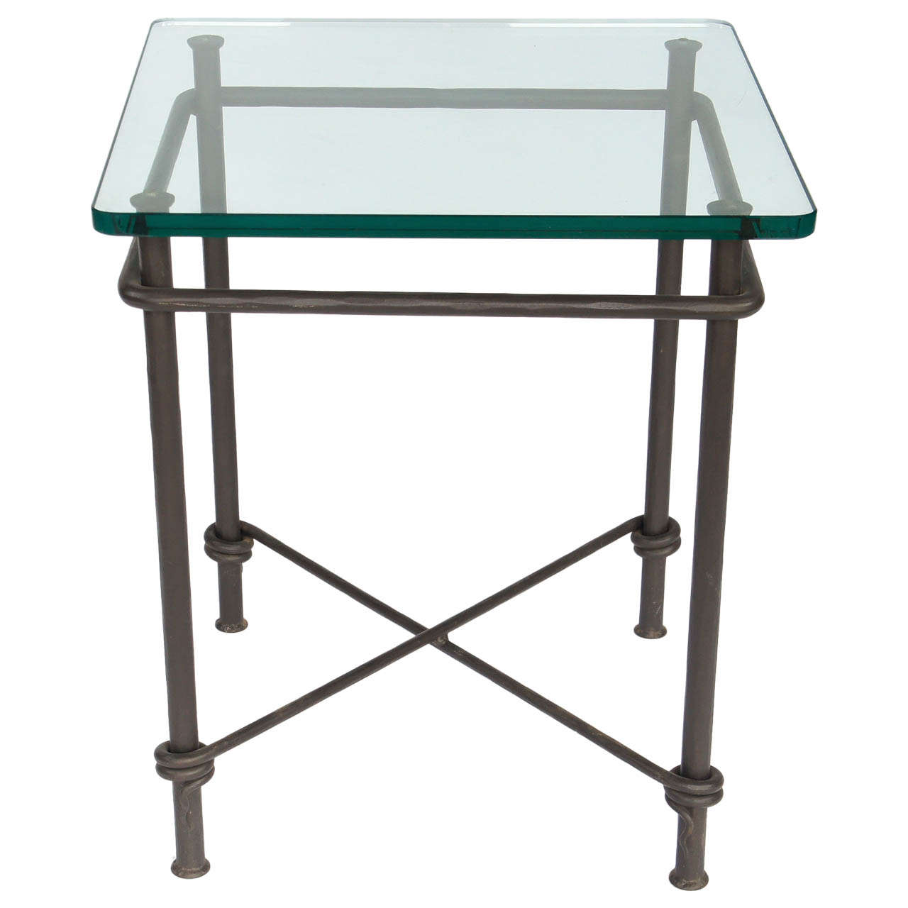 Iron and Glass Table