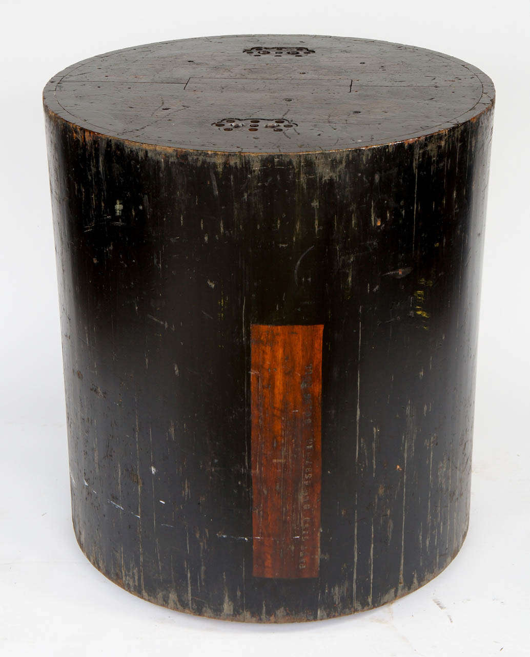 Industrial Large Circular Pedestal For Sale