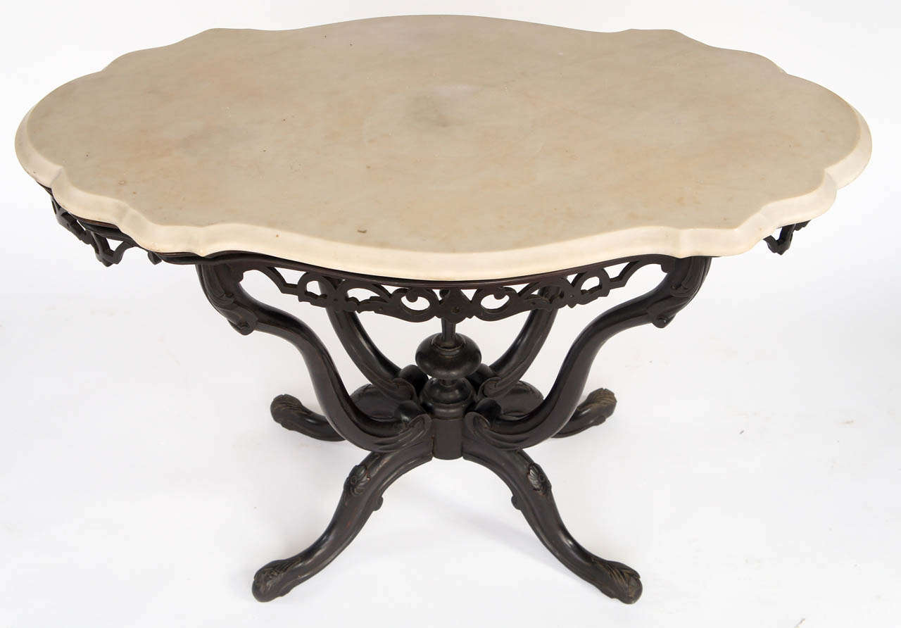 Mahogany Pair of 19th Century Anglo-Indian Center Tables