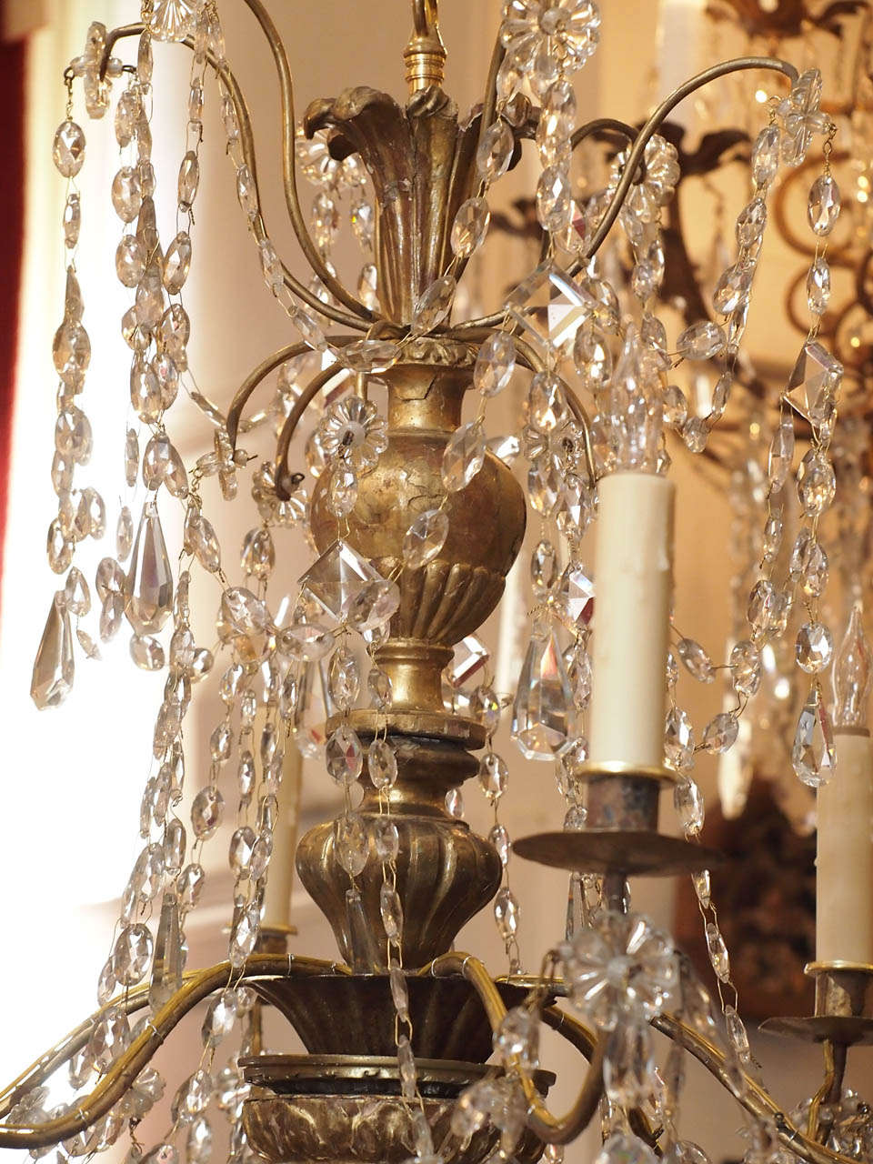18th Century and Earlier Small Scale 18th Century Italian Genoa Chandelier
