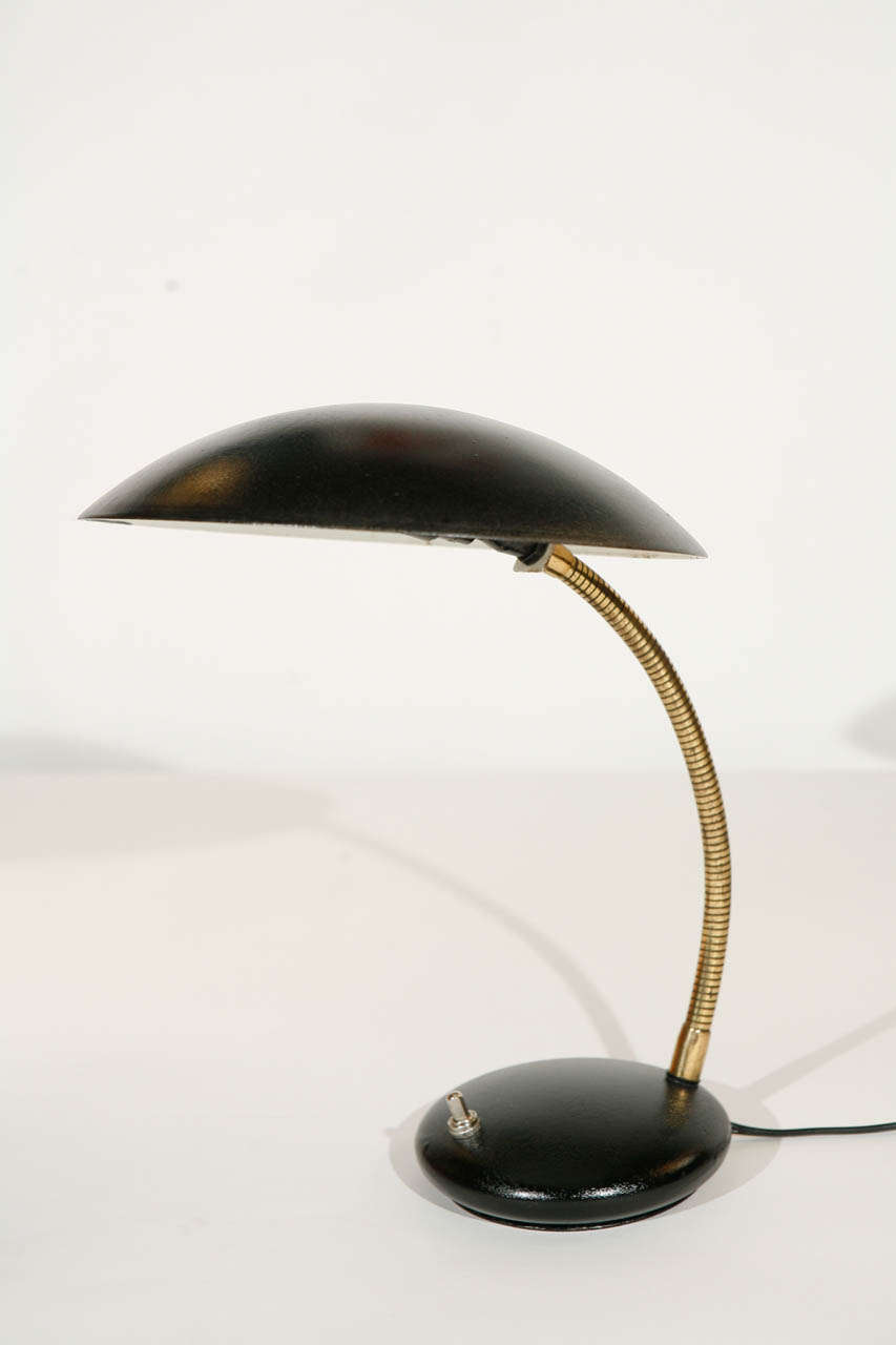 A vintage Italian desk lamp.