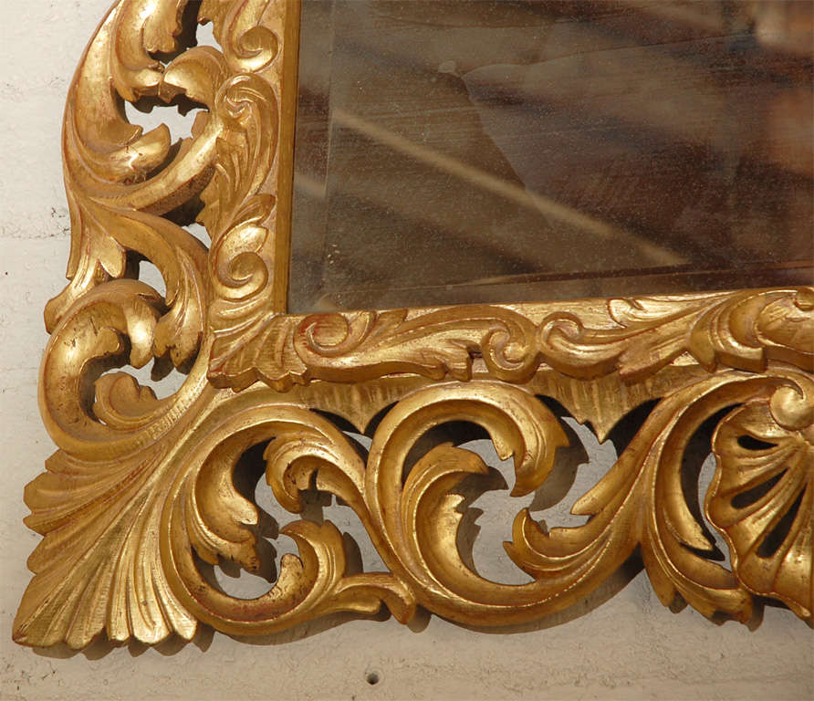 louis gold mirror
