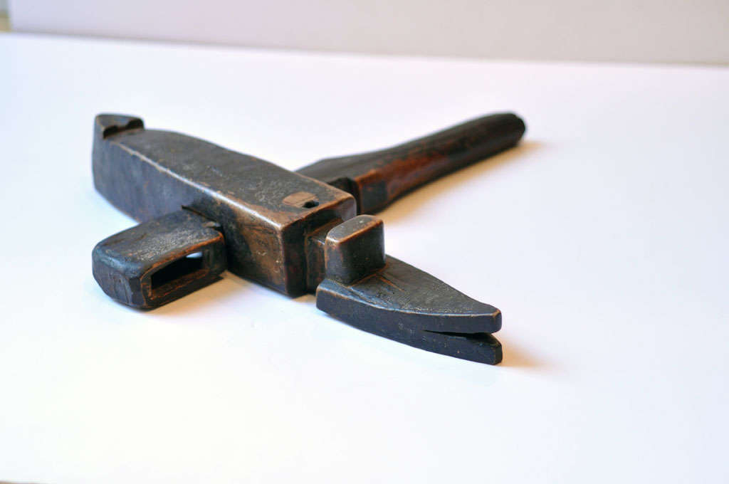 African Art-Anthropomorphic Door Lock, Dogon from Mali