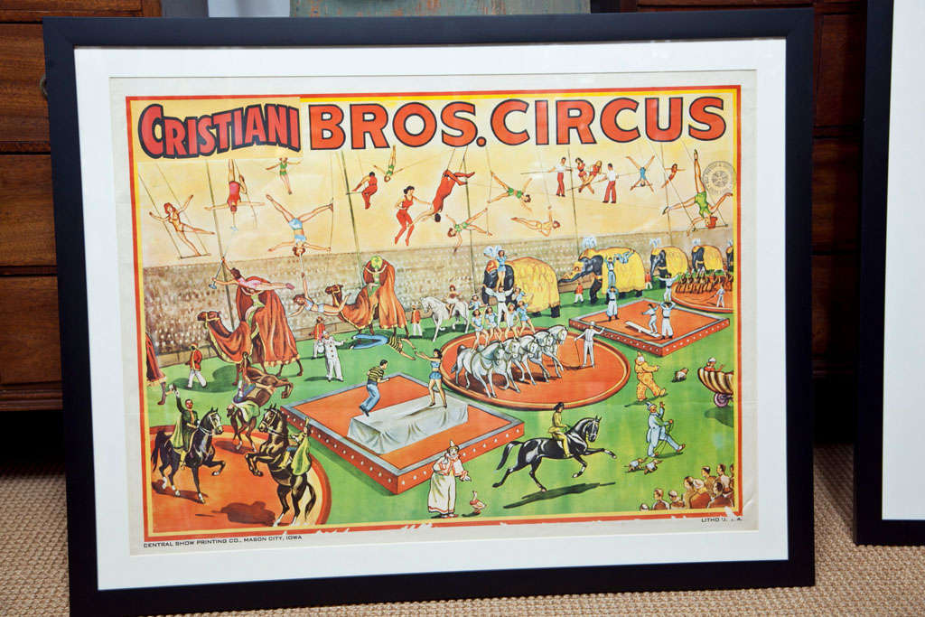 The Cristiani family originally came to America from Italy in the 1930s and established themselves as the best circus bareback riders of all time. In the 1950s they established their own tented circus called 